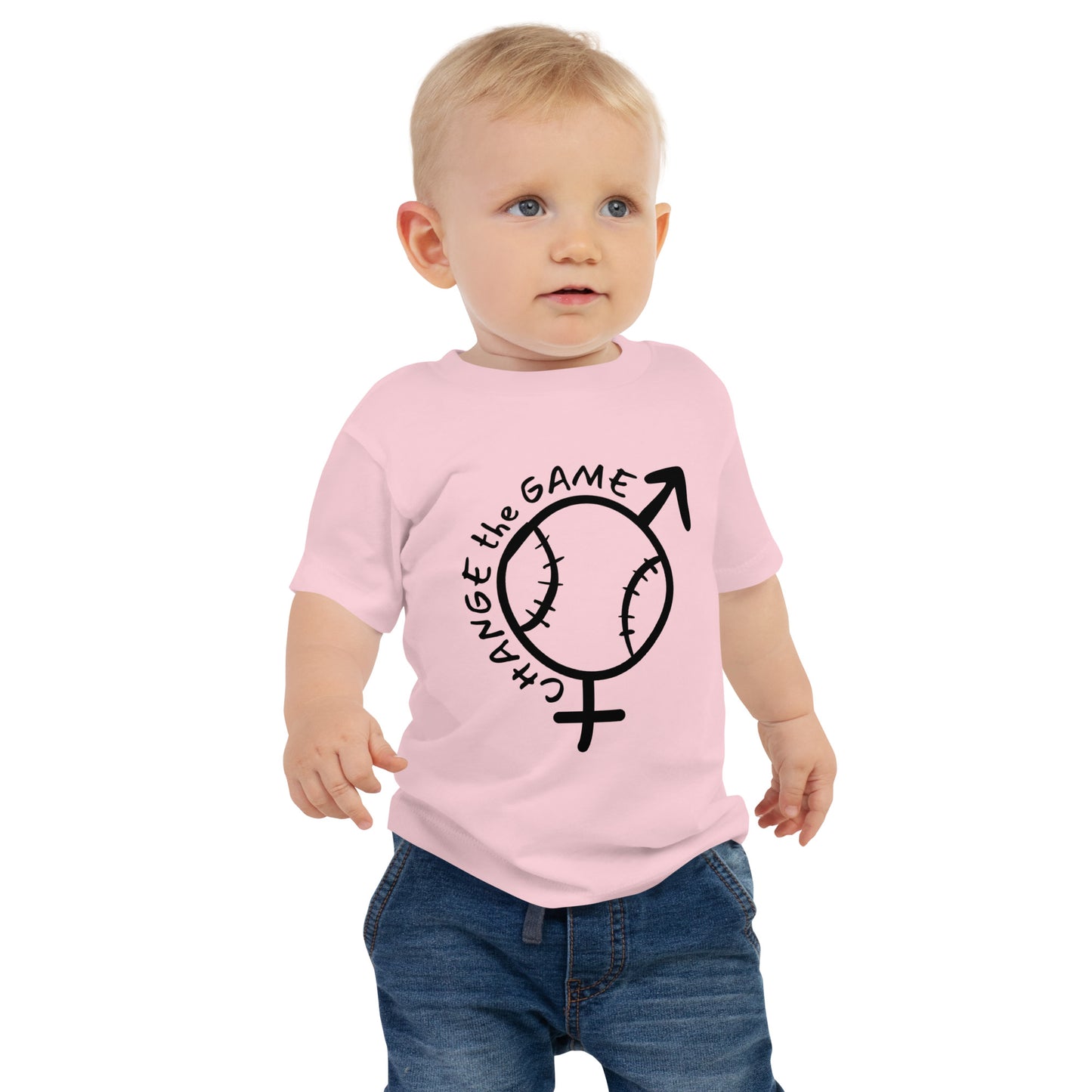 Change the Game Baby Jersey Short Sleeve Tee