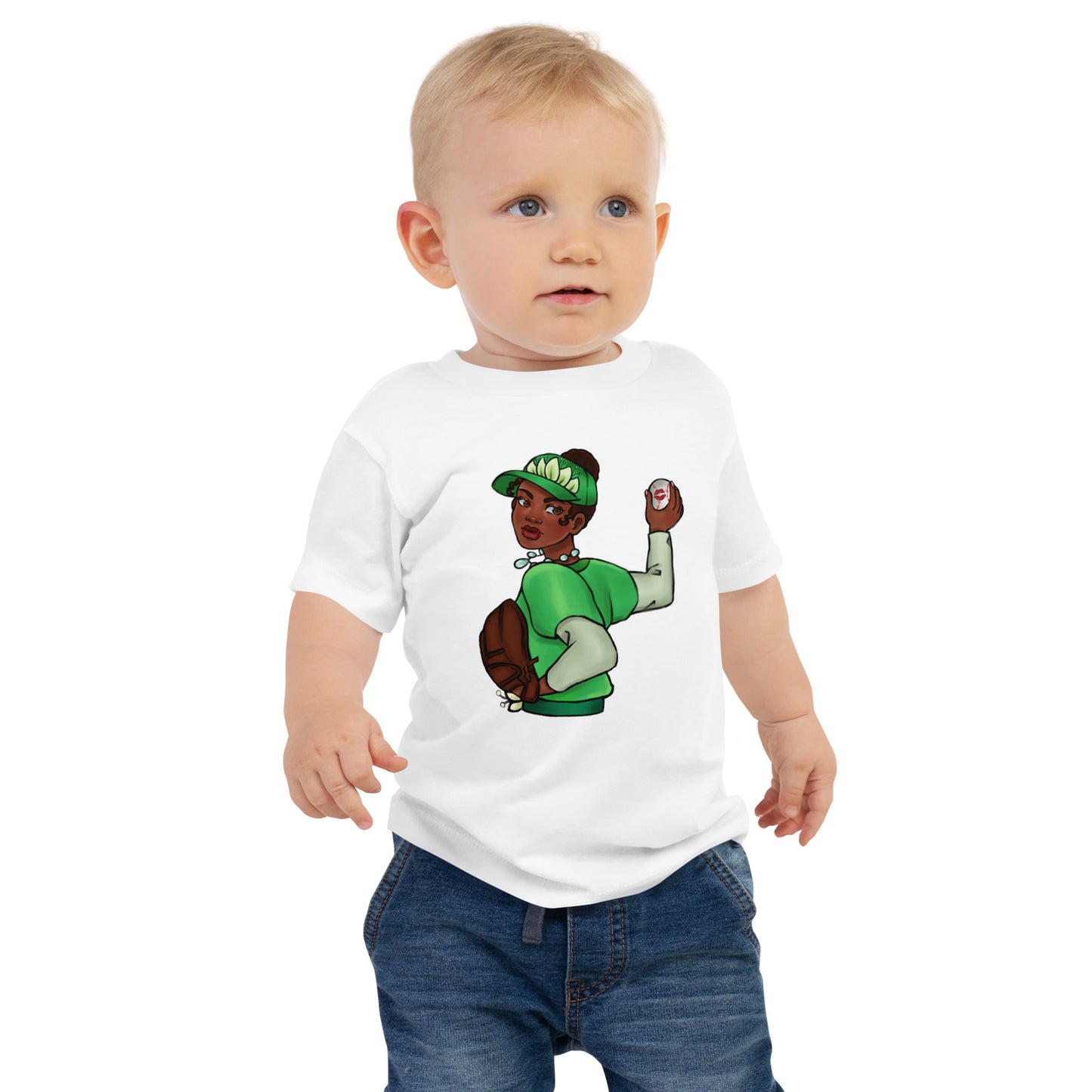 Tiana Inspired Baby Jersey Short Sleeve Tee