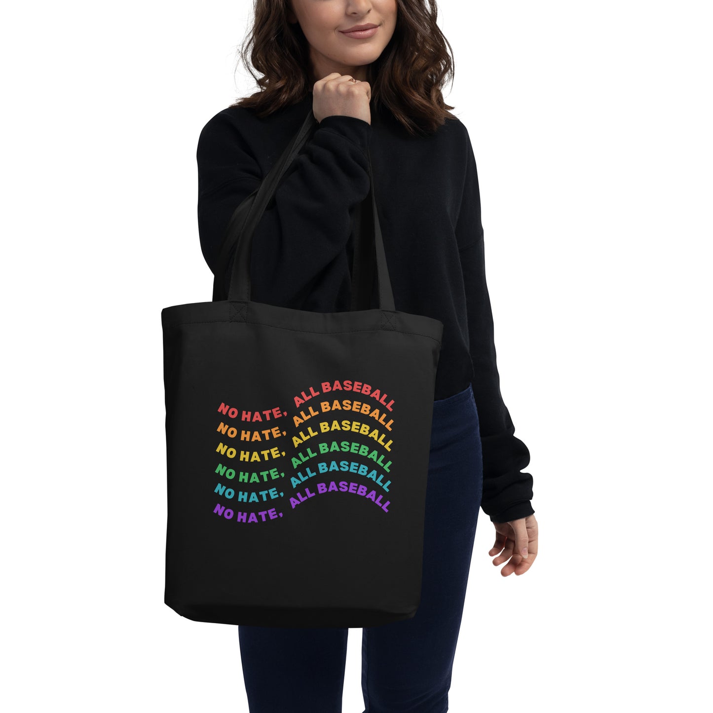 All Baseball Rainbow - Eco Tote Bag