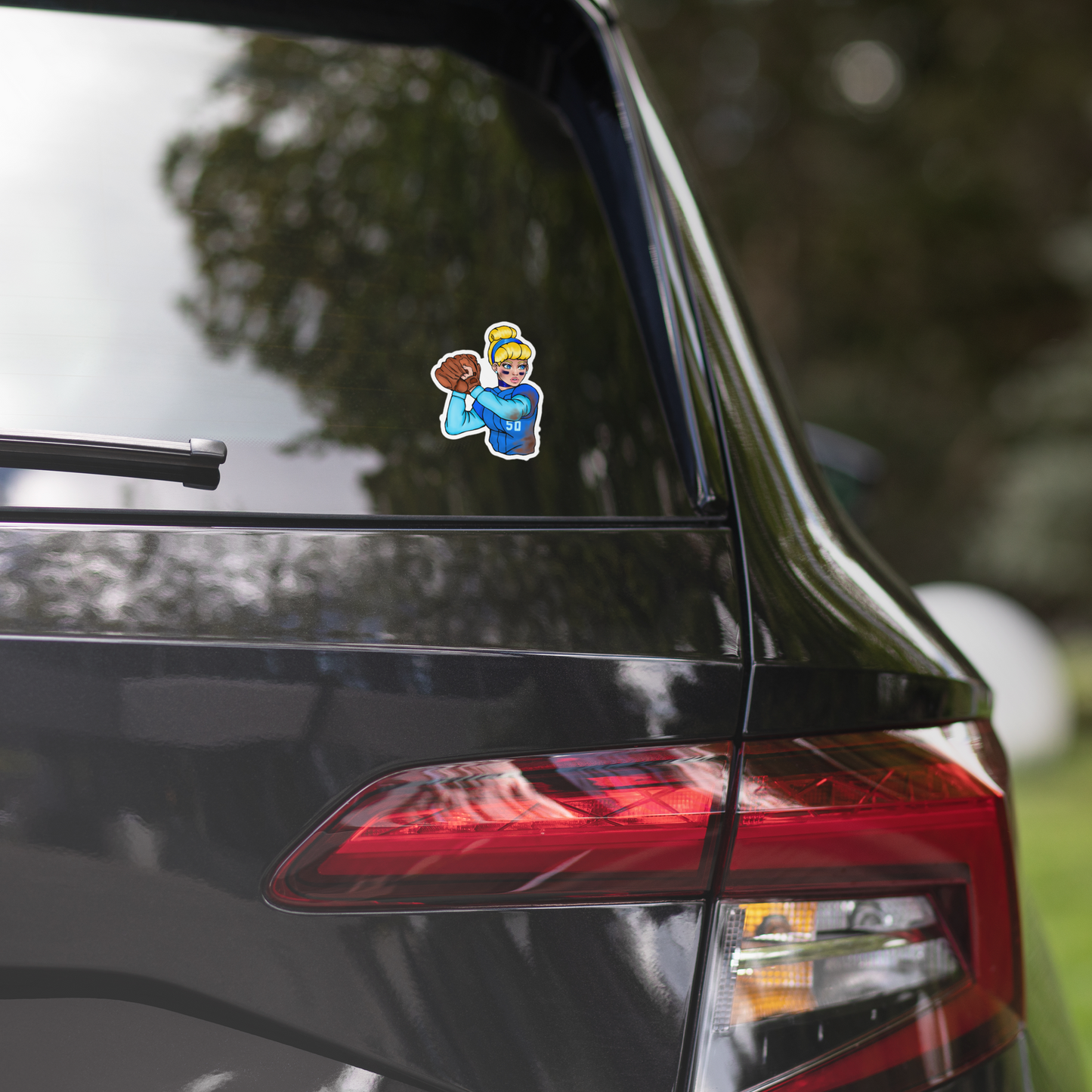 Basebella Vinyl Decal - 3x4