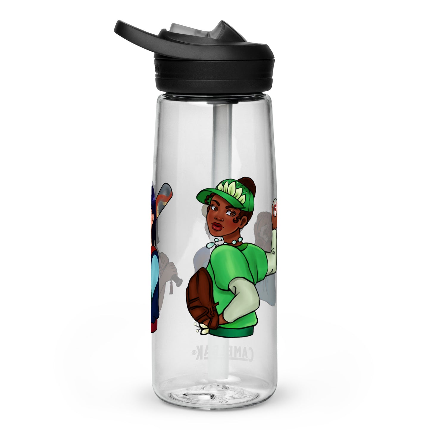 Baller Princesses Water Bottle