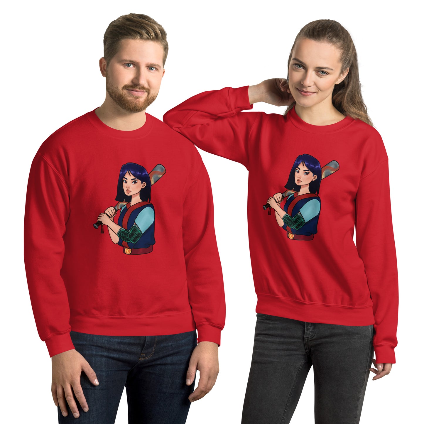 Mulan Inspired - Unisex(y) Adult Sweatshirt