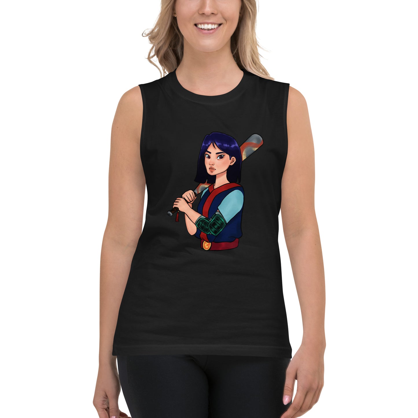 Mulan Inspired Unisex Muscle Tank