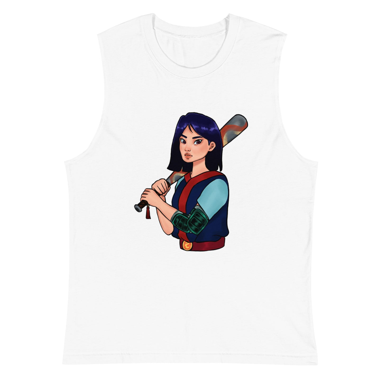Mulan Inspired Unisex Muscle Tank