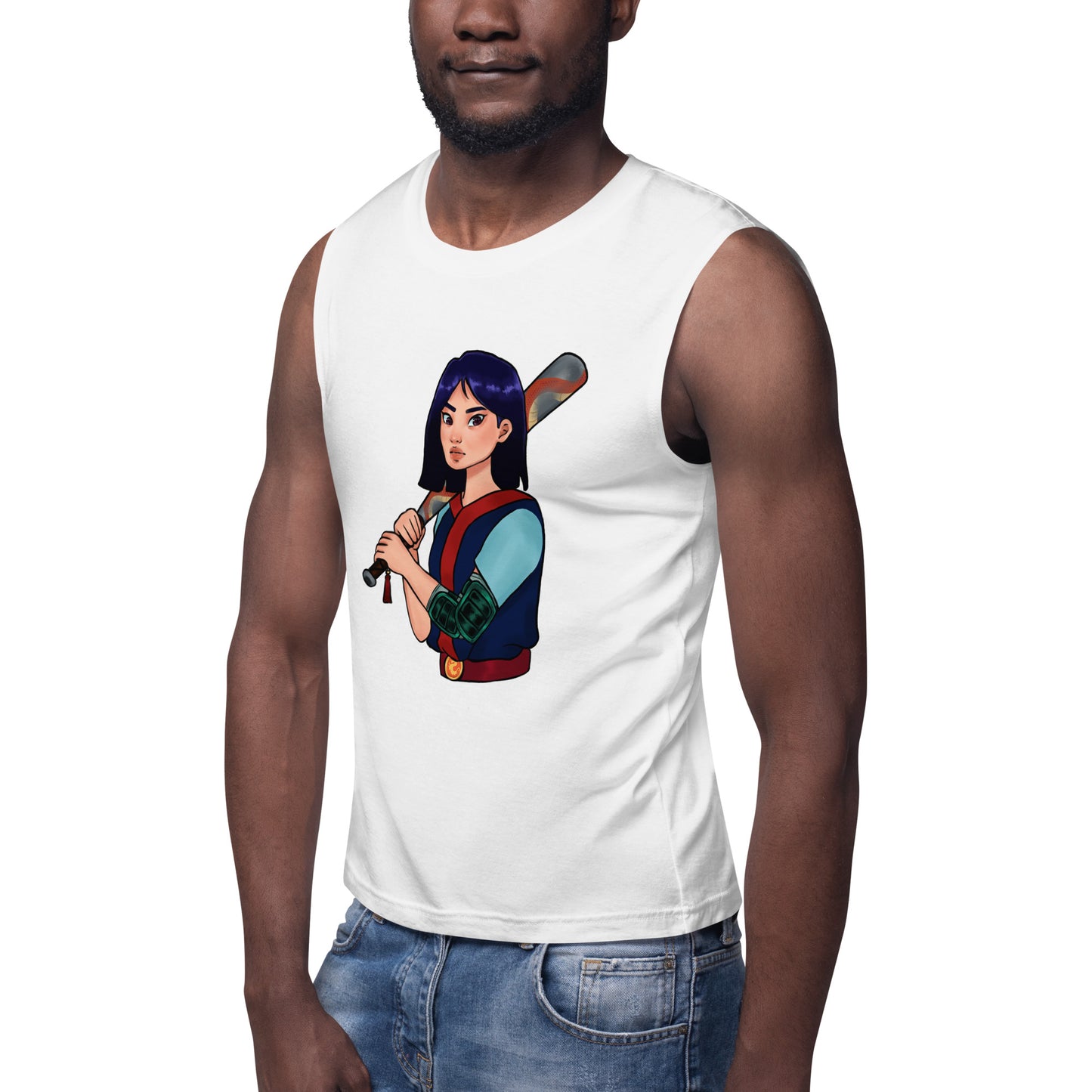 Mulan Inspired Unisex Muscle Tank