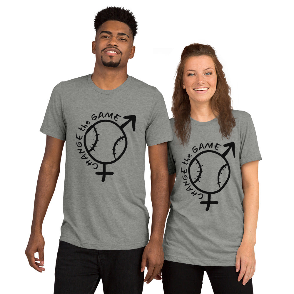 Change the Game - Unisex Tri-Blend Tee