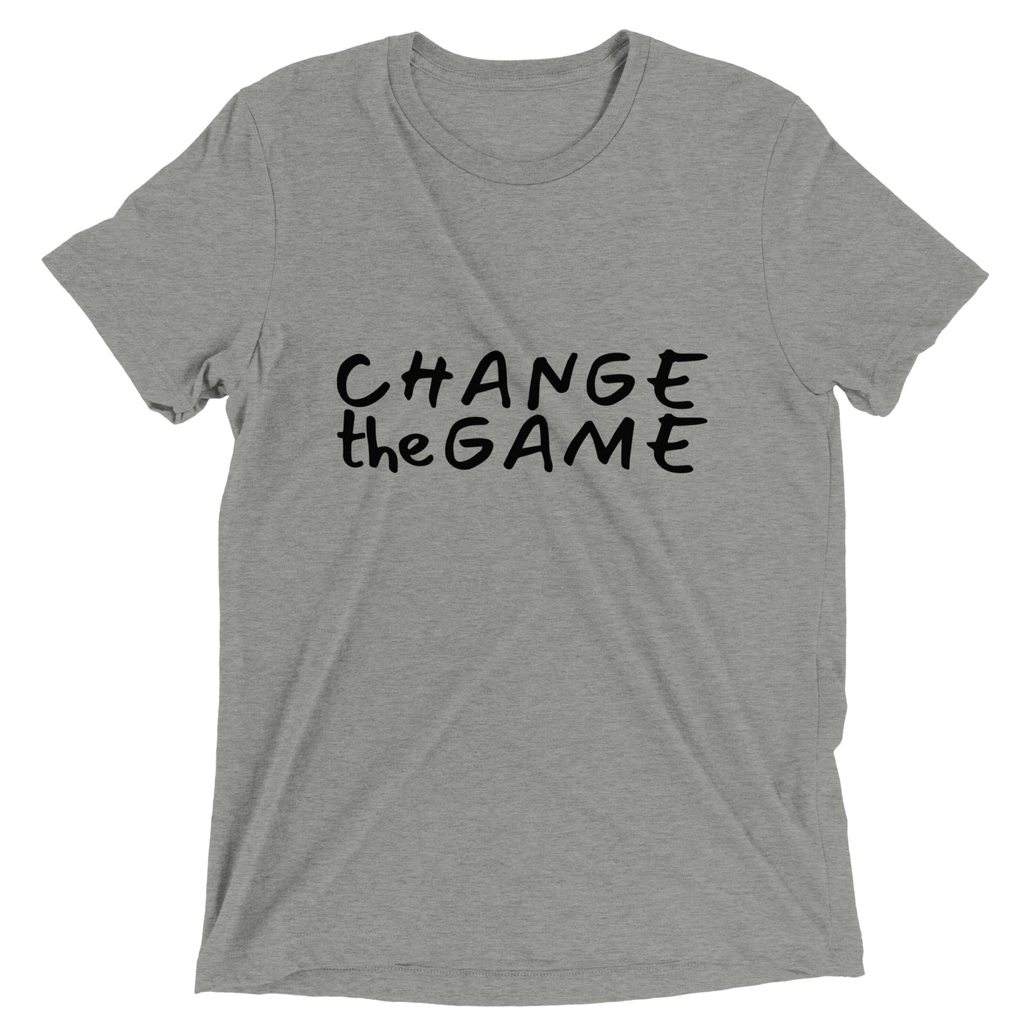 Change the Game - Unisex Tri-blend Tee