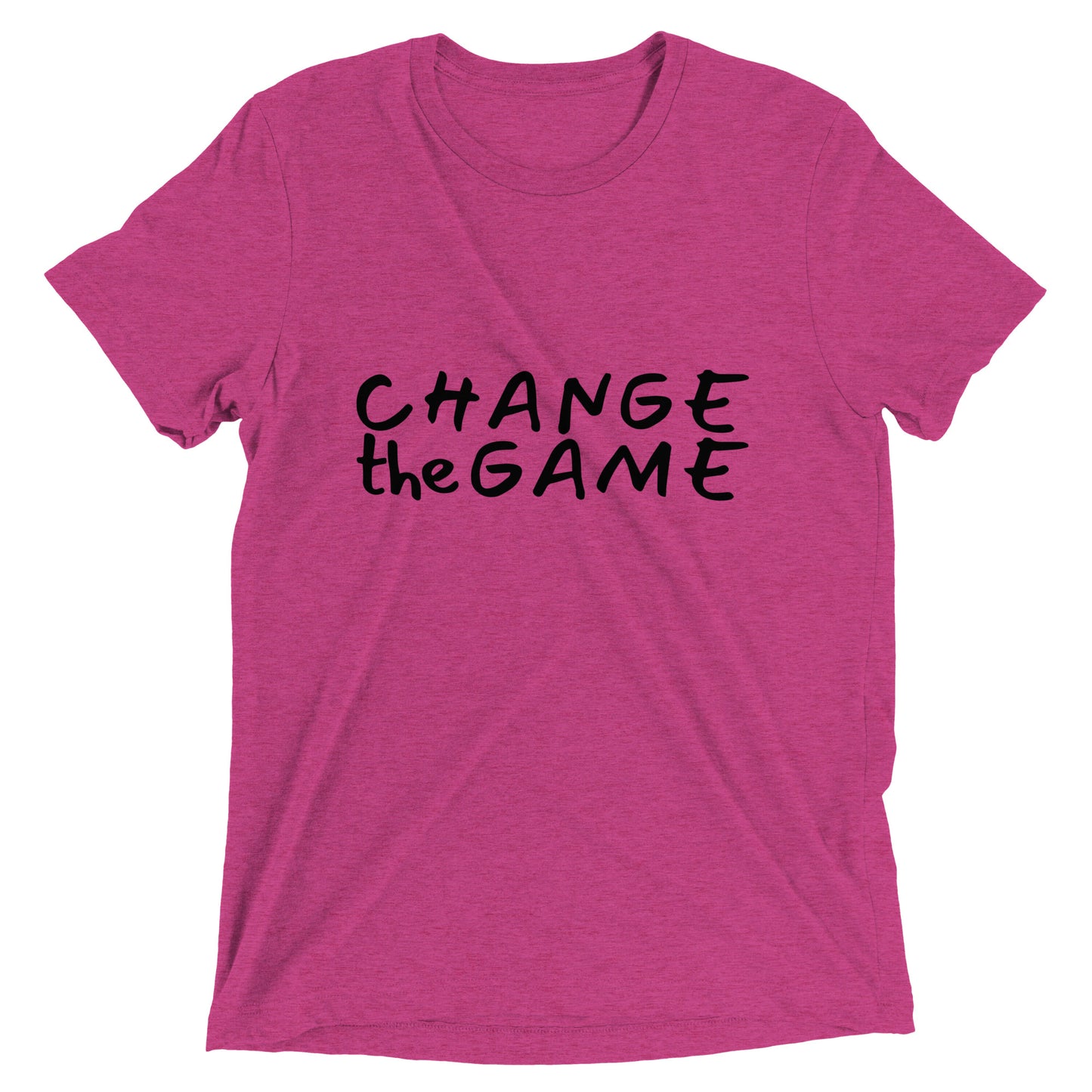 Change the Game - Unisex Tri-blend Tee