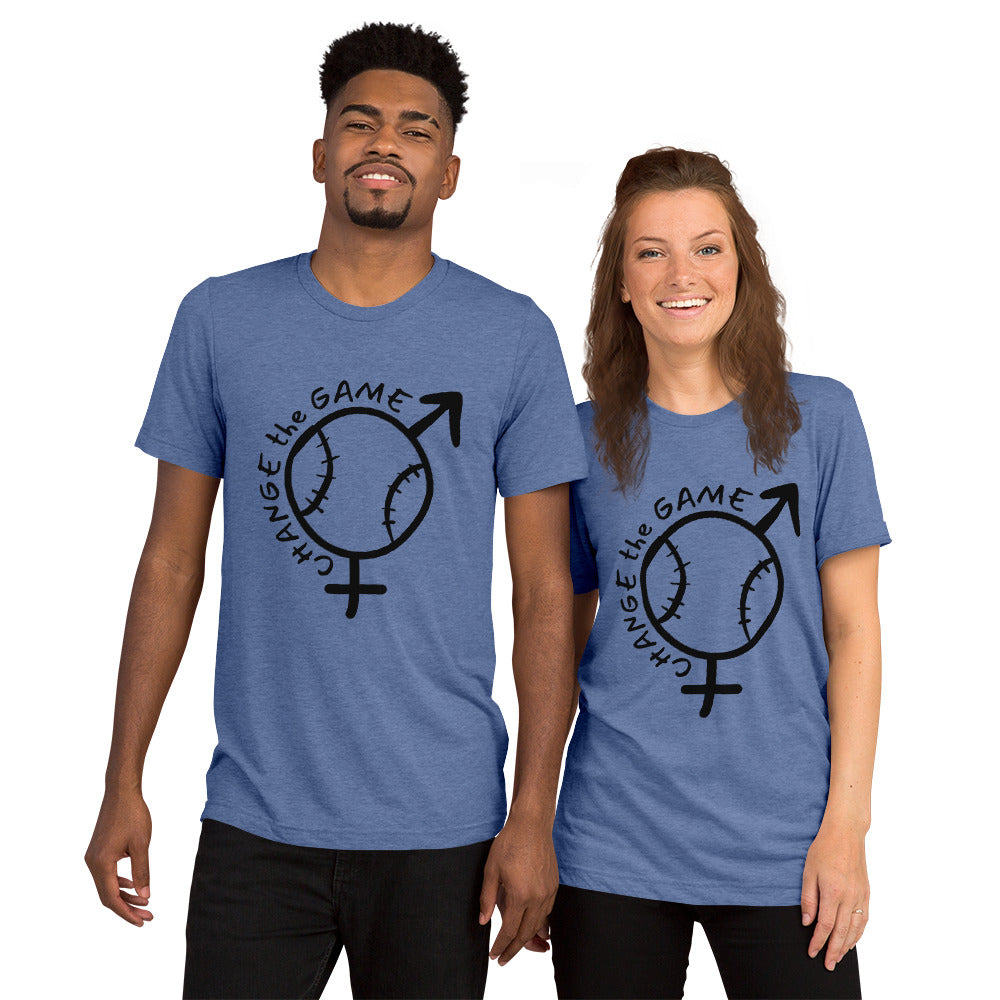 Change the Game - Unisex Tri-Blend Tee