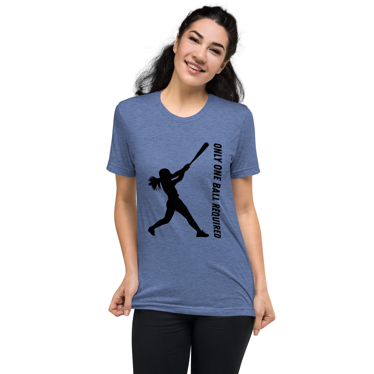Only One Ball Required - Unisex Tri-Blend Tee
