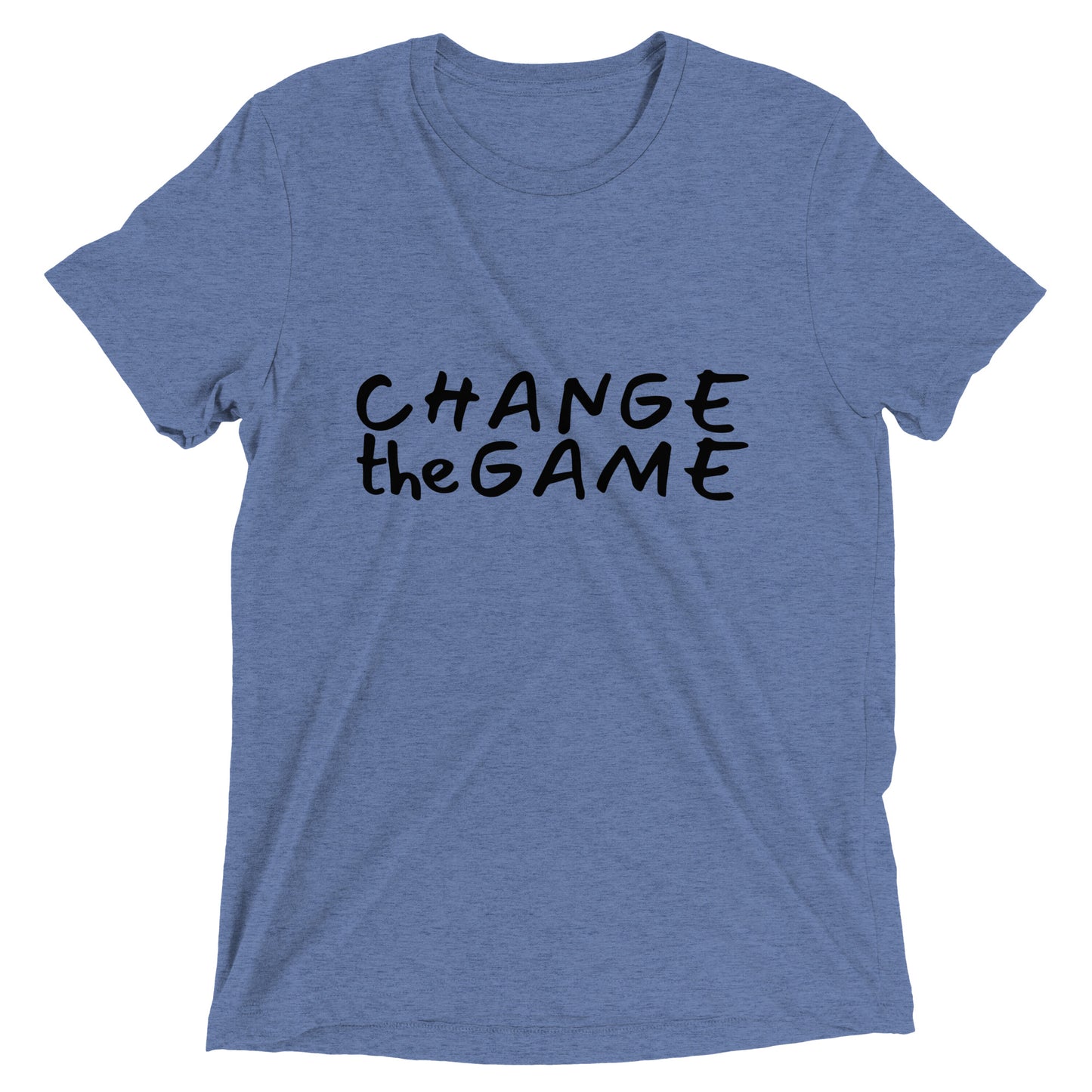 Change the Game - Unisex Tri-blend Tee