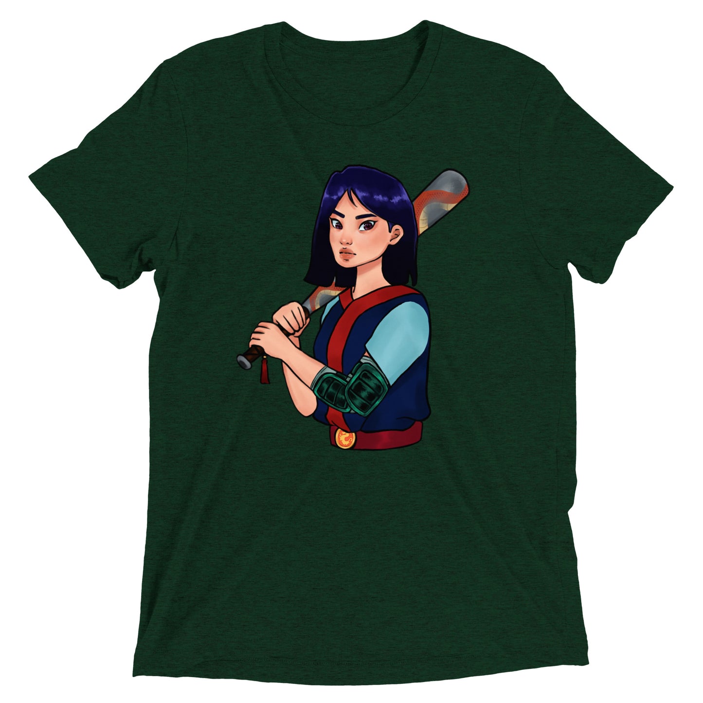 Mulan Inspired - Unisex Tri-blend T-shirt