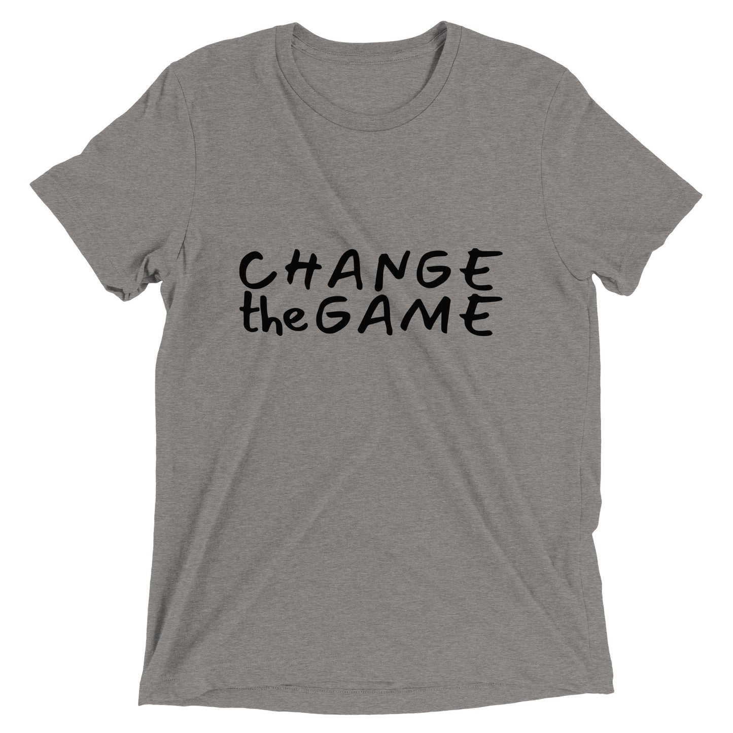 Change the Game - Unisex Tri-blend Tee