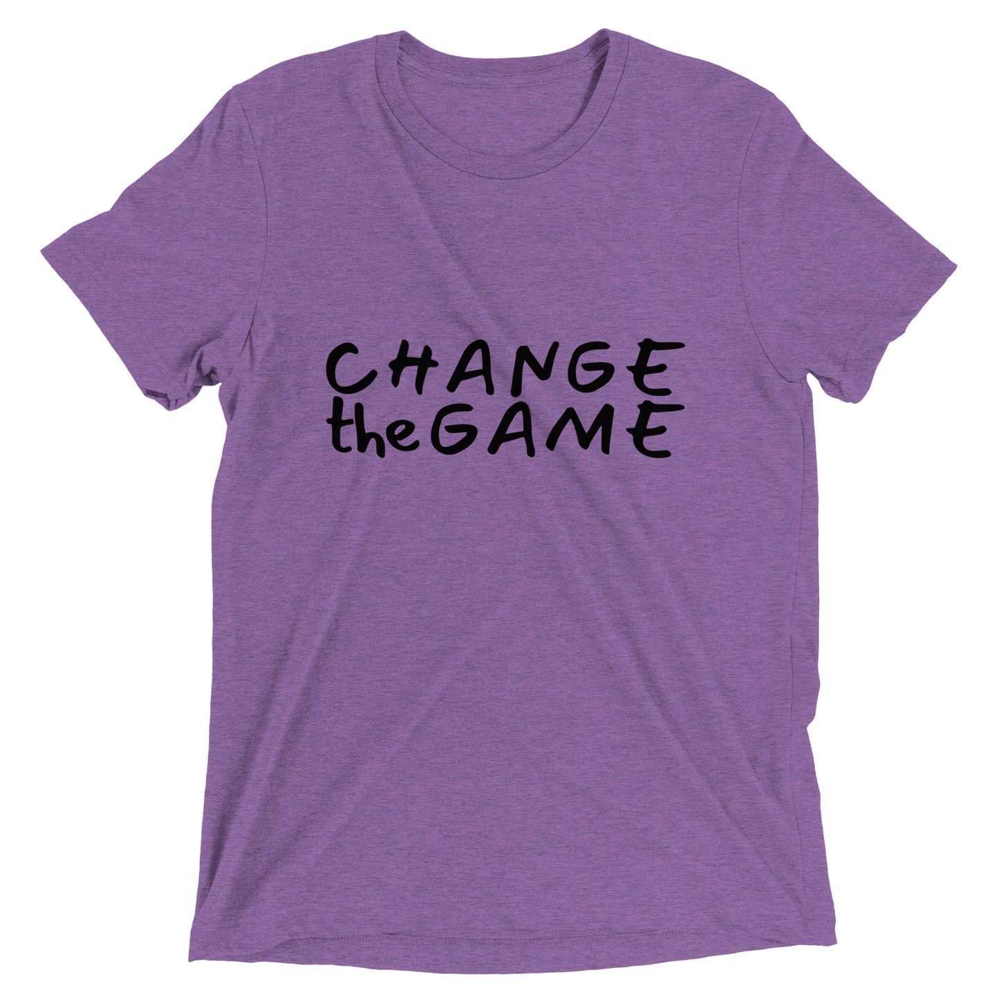 Change the Game - Unisex Tri-blend Tee