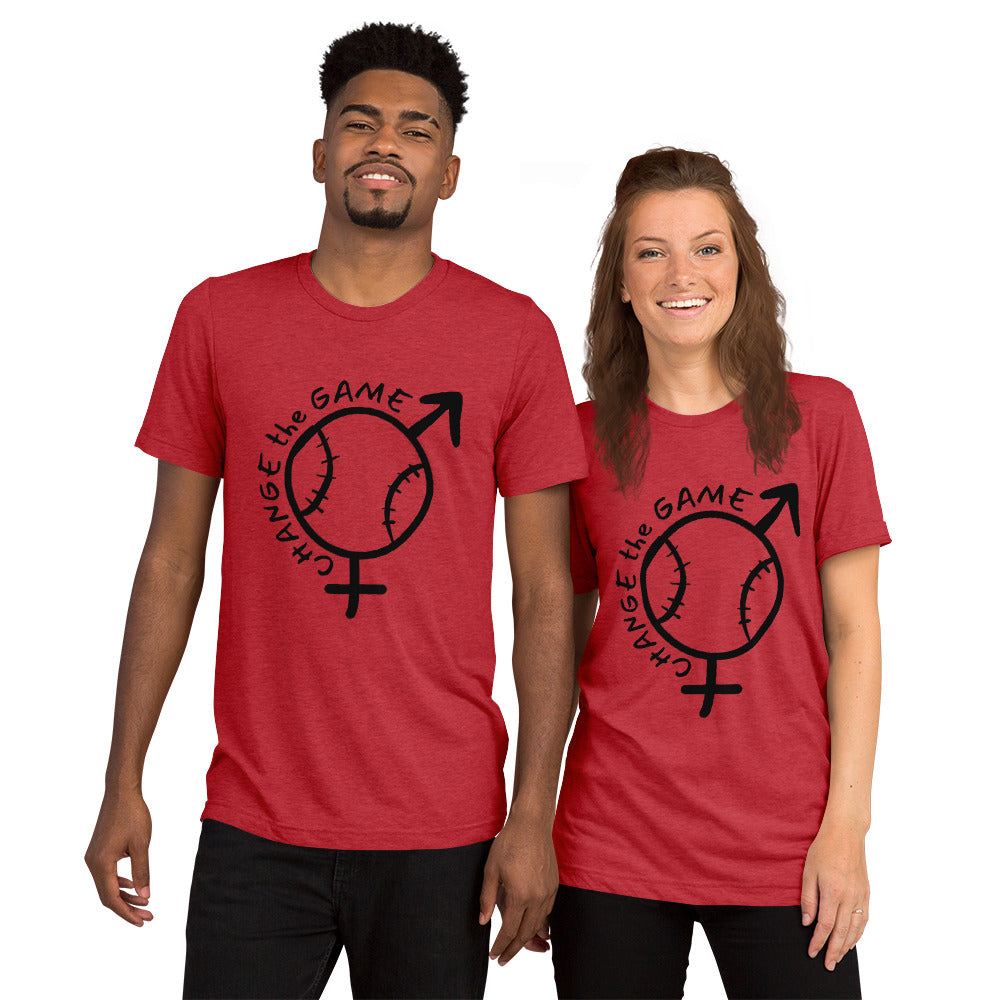 Change the Game - Unisex Tri-Blend Tee