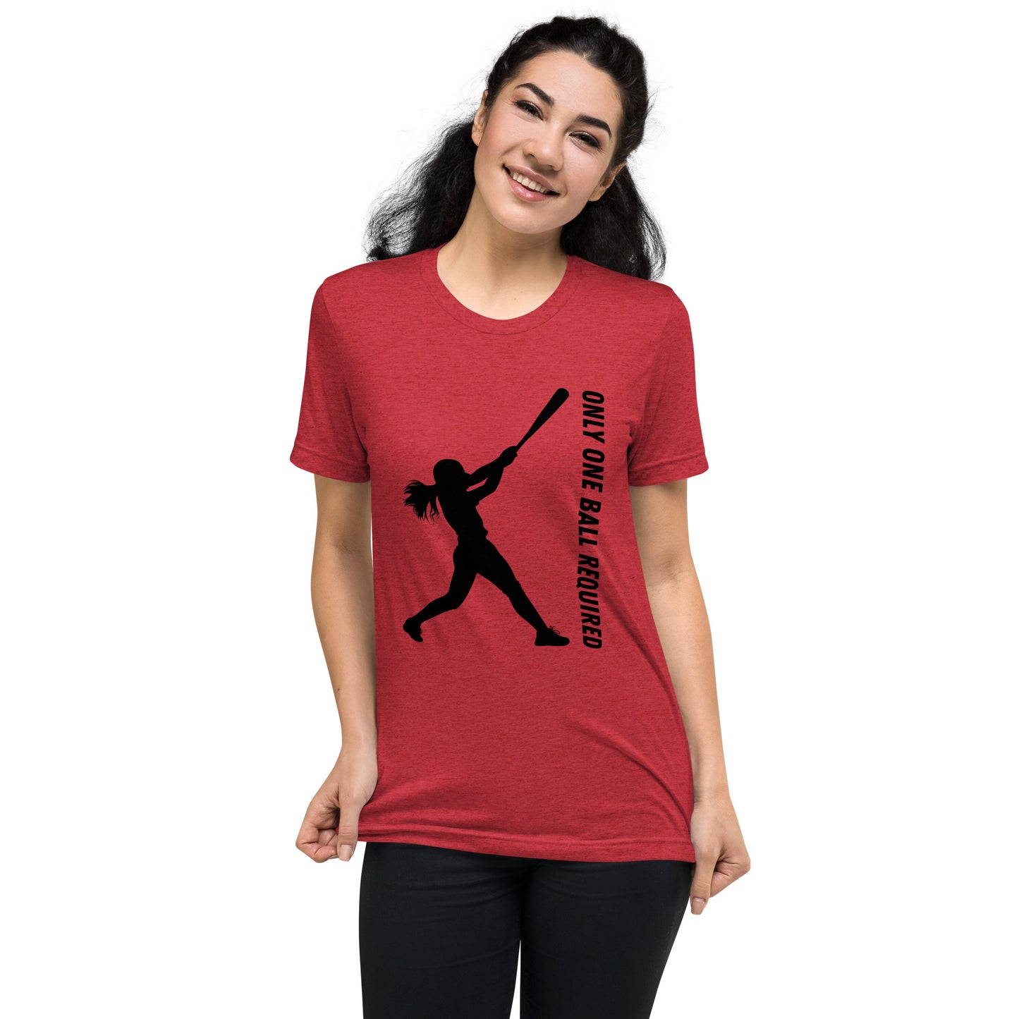 Only One Ball Required - Unisex Tri-Blend Tee