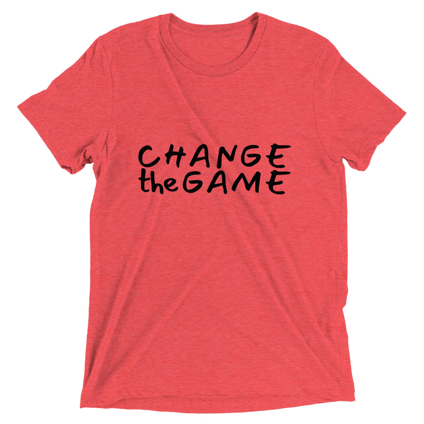 Change the Game - Unisex Tri-blend Tee