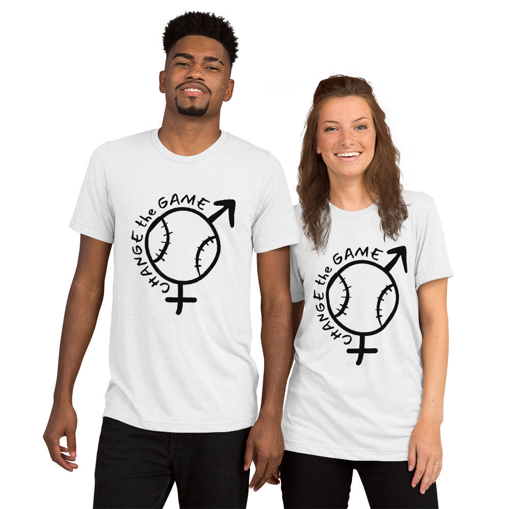 Change the Game - Unisex Tri-Blend Tee