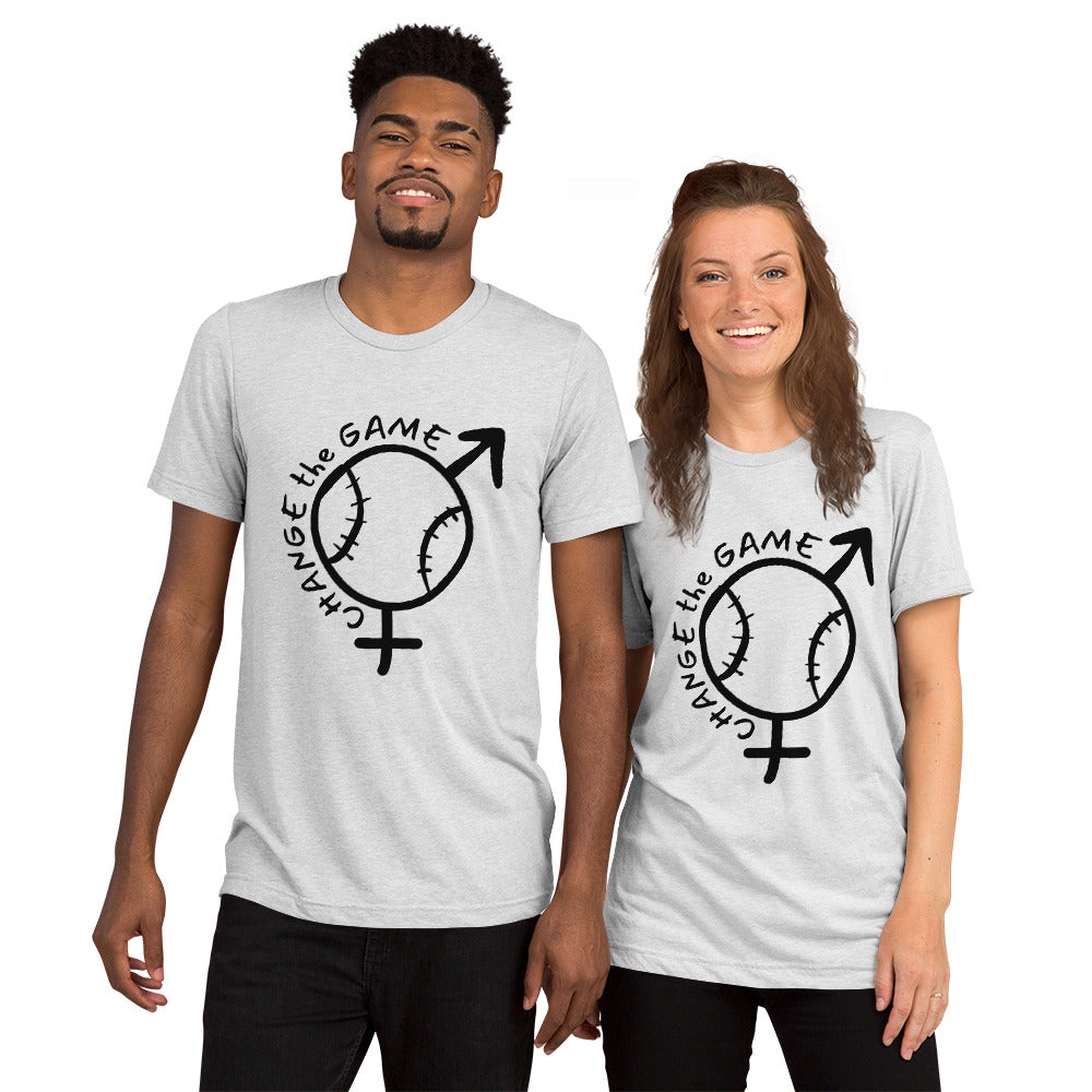 Change the Game - Unisex Tri-Blend Tee