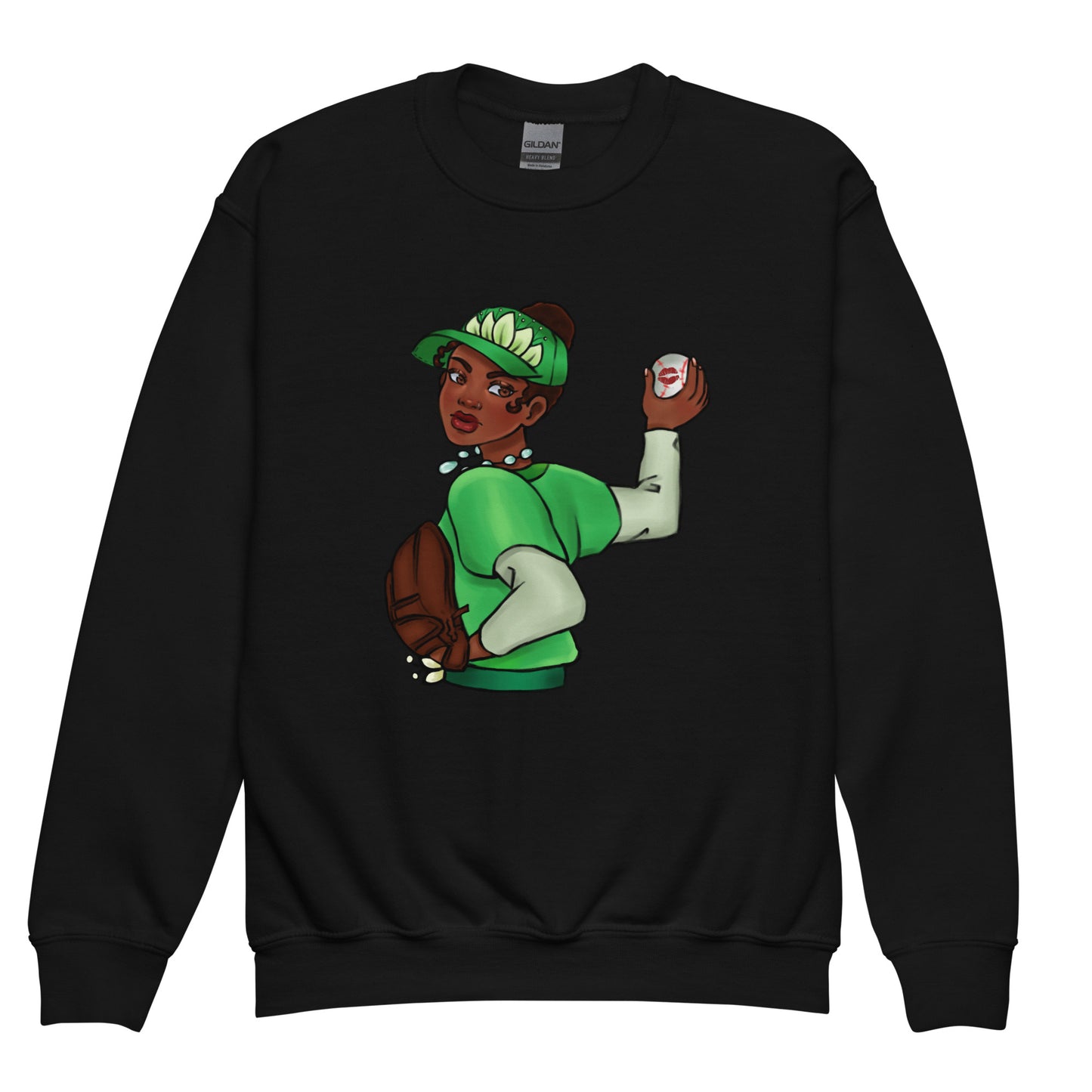 Tiana Inspired - Youth Crewneck Sweatshirt