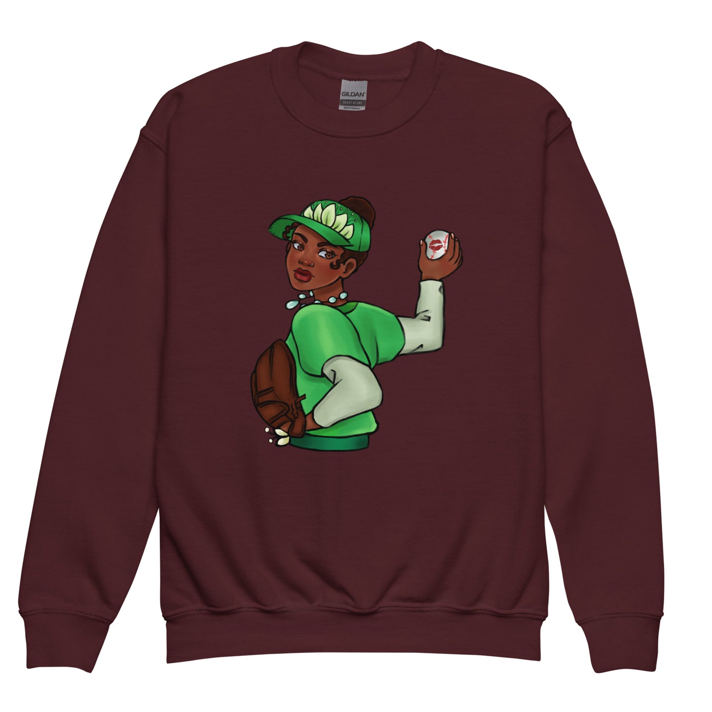 Tiana Inspired - Youth Crewneck Sweatshirt