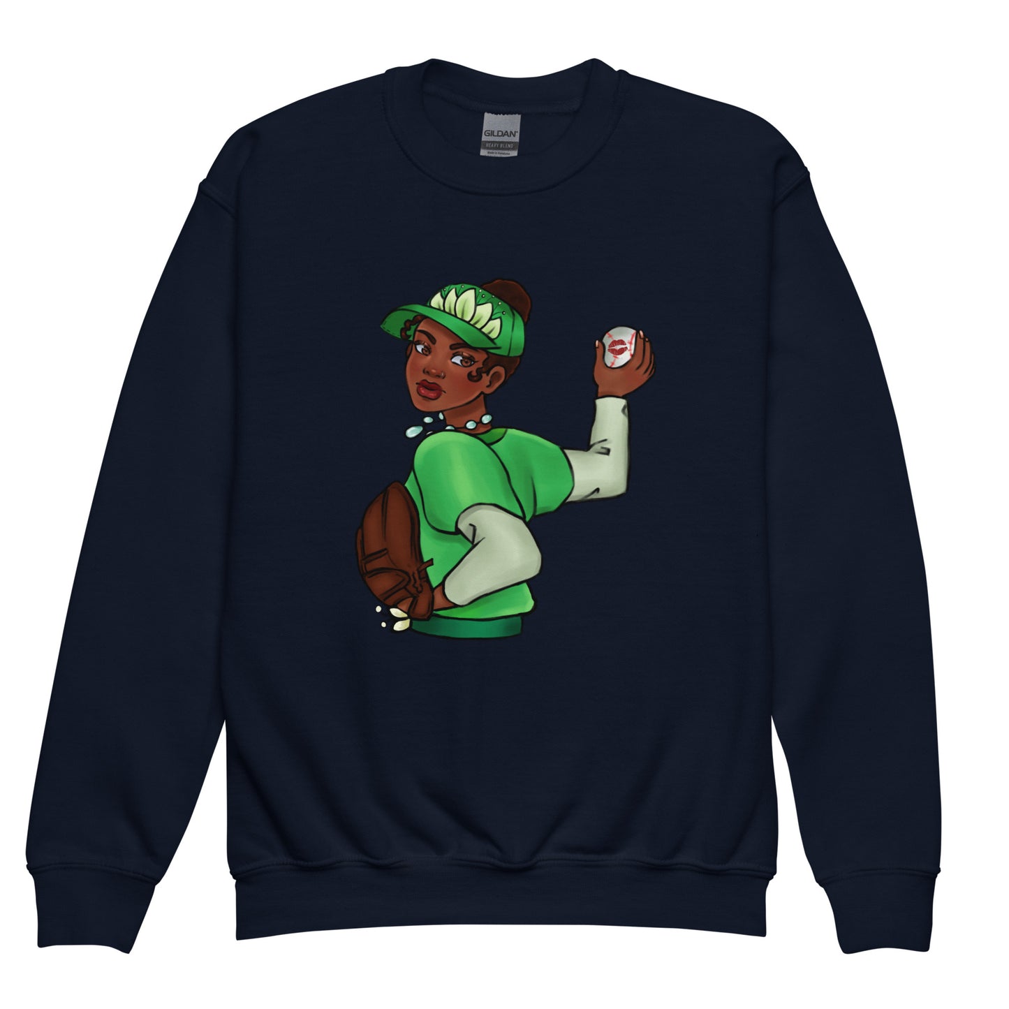 Tiana Inspired - Youth Crewneck Sweatshirt