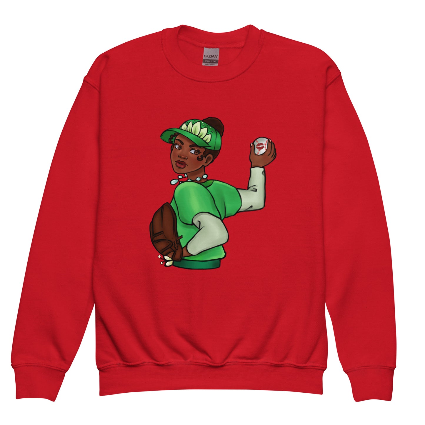 Tiana Inspired - Youth Crewneck Sweatshirt