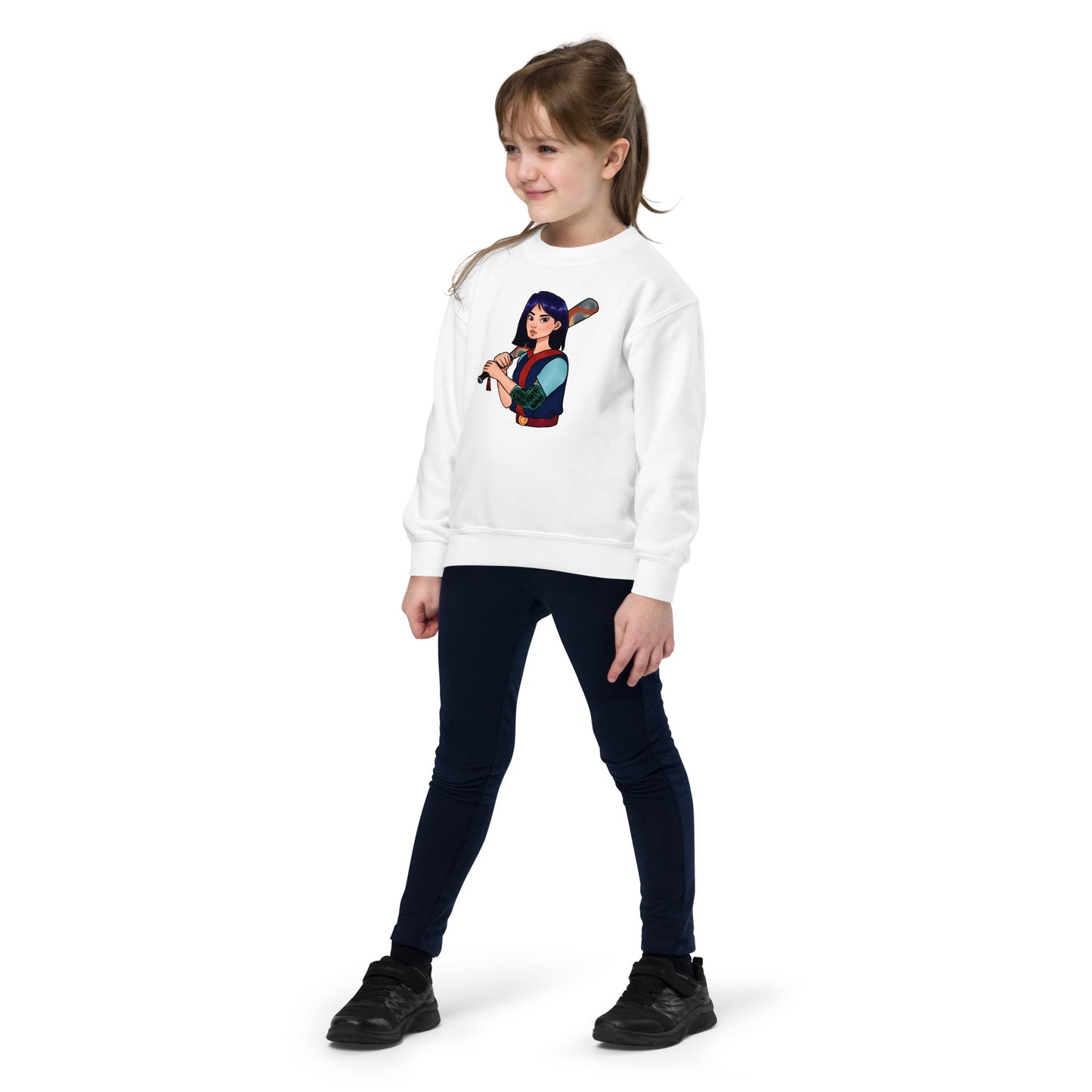 Mulan Inspired - Youth Crewneck Sweatshirt