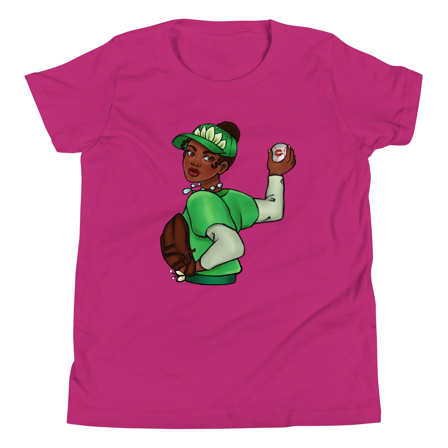 The Baller and the Frog Youth Short Sleeve T-Shirt