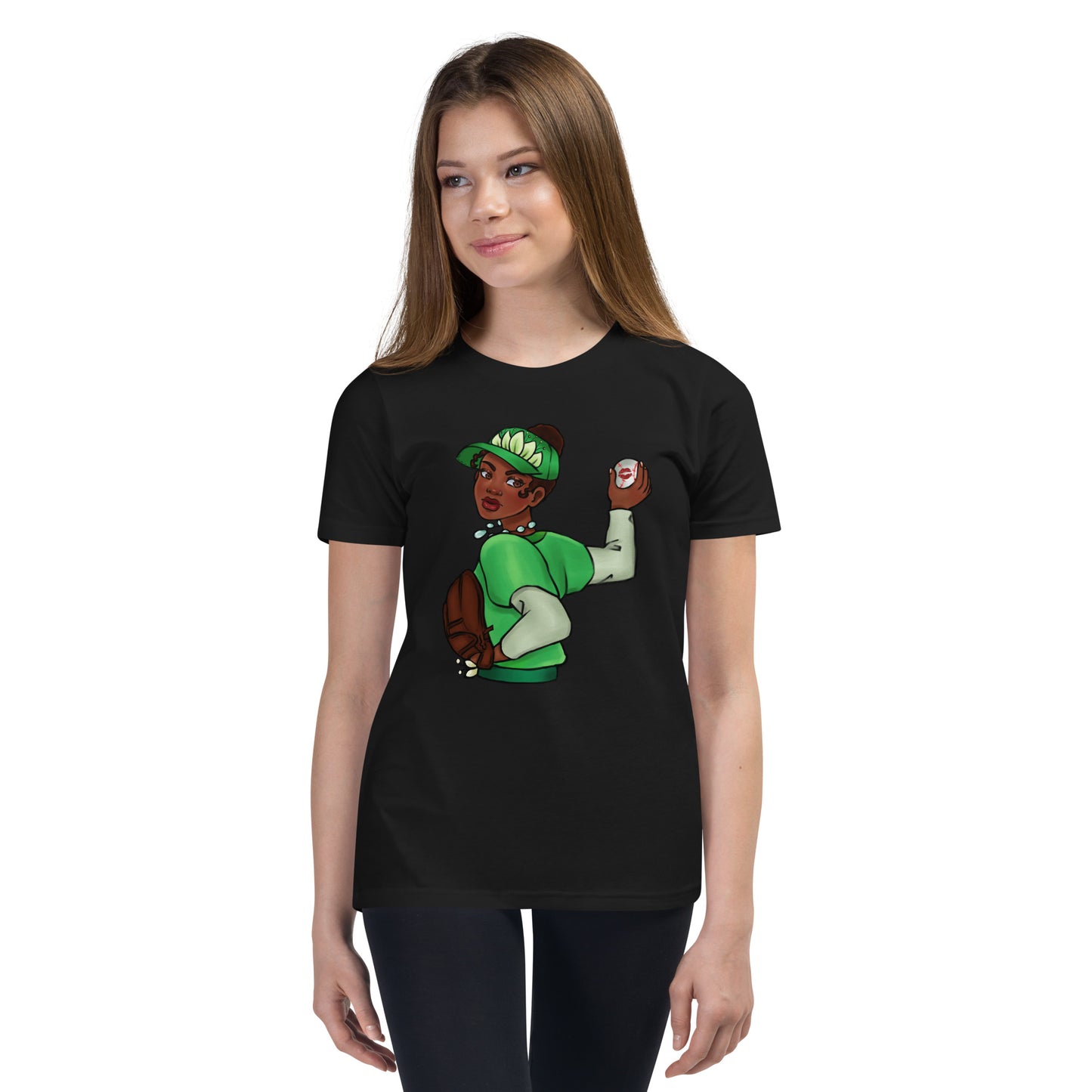 The Baller and the Frog Youth Short Sleeve T-Shirt