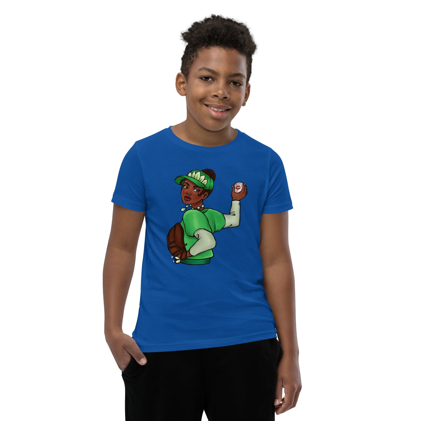 The Baller and the Frog Youth Short Sleeve T-Shirt