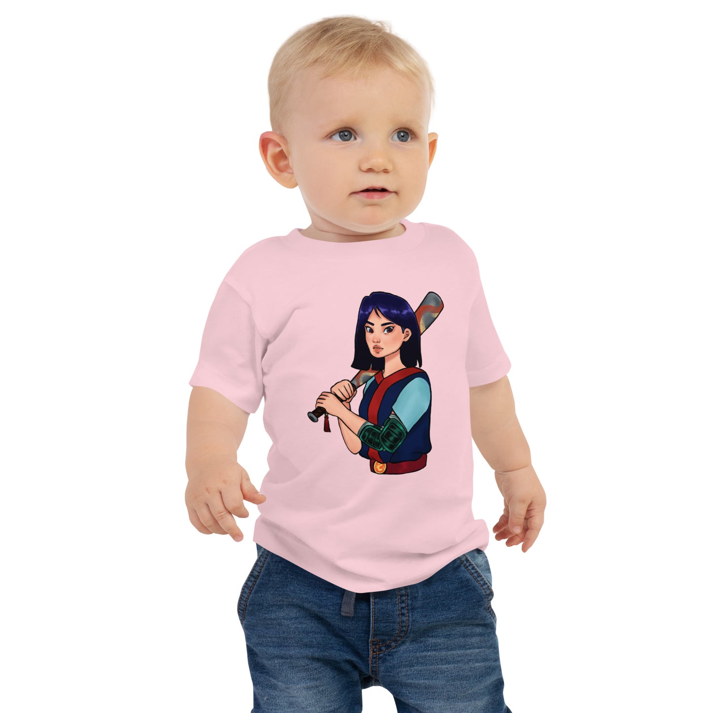 Mulan Inspired Baby Jersey Short Sleeve Tee