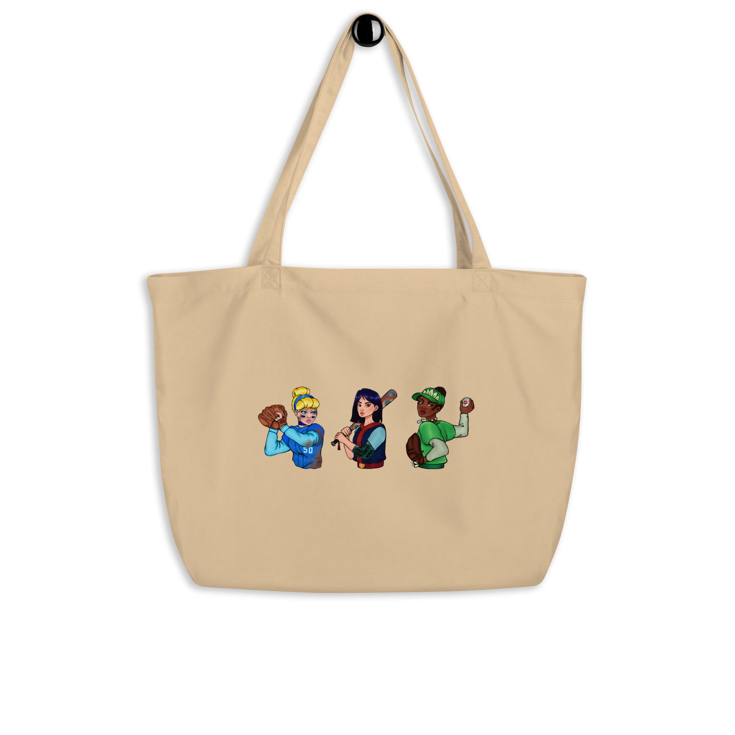 Baller Princesses Large Organic Tote