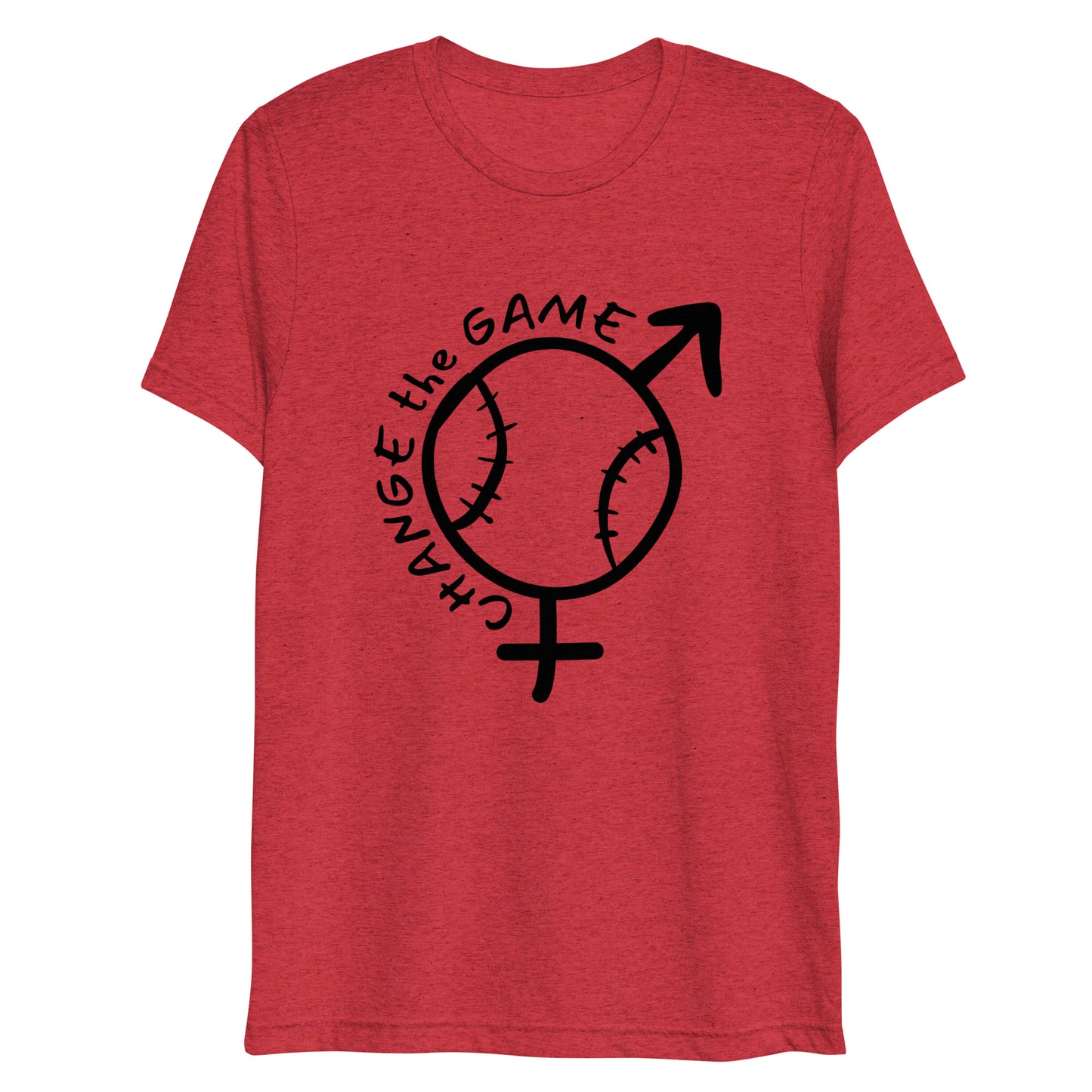 Change the Game - Unisex Tri-Blend Tee