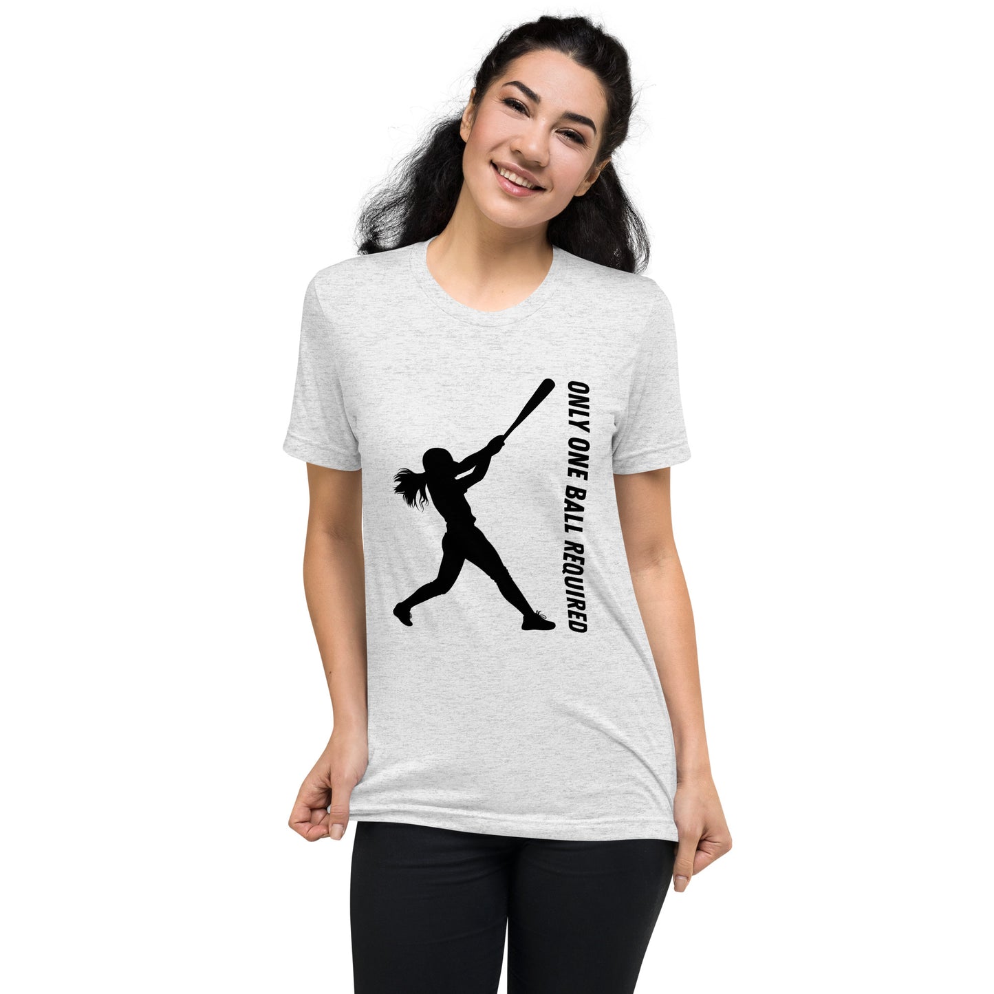 Only One Ball Required - Unisex Tri-Blend Tee