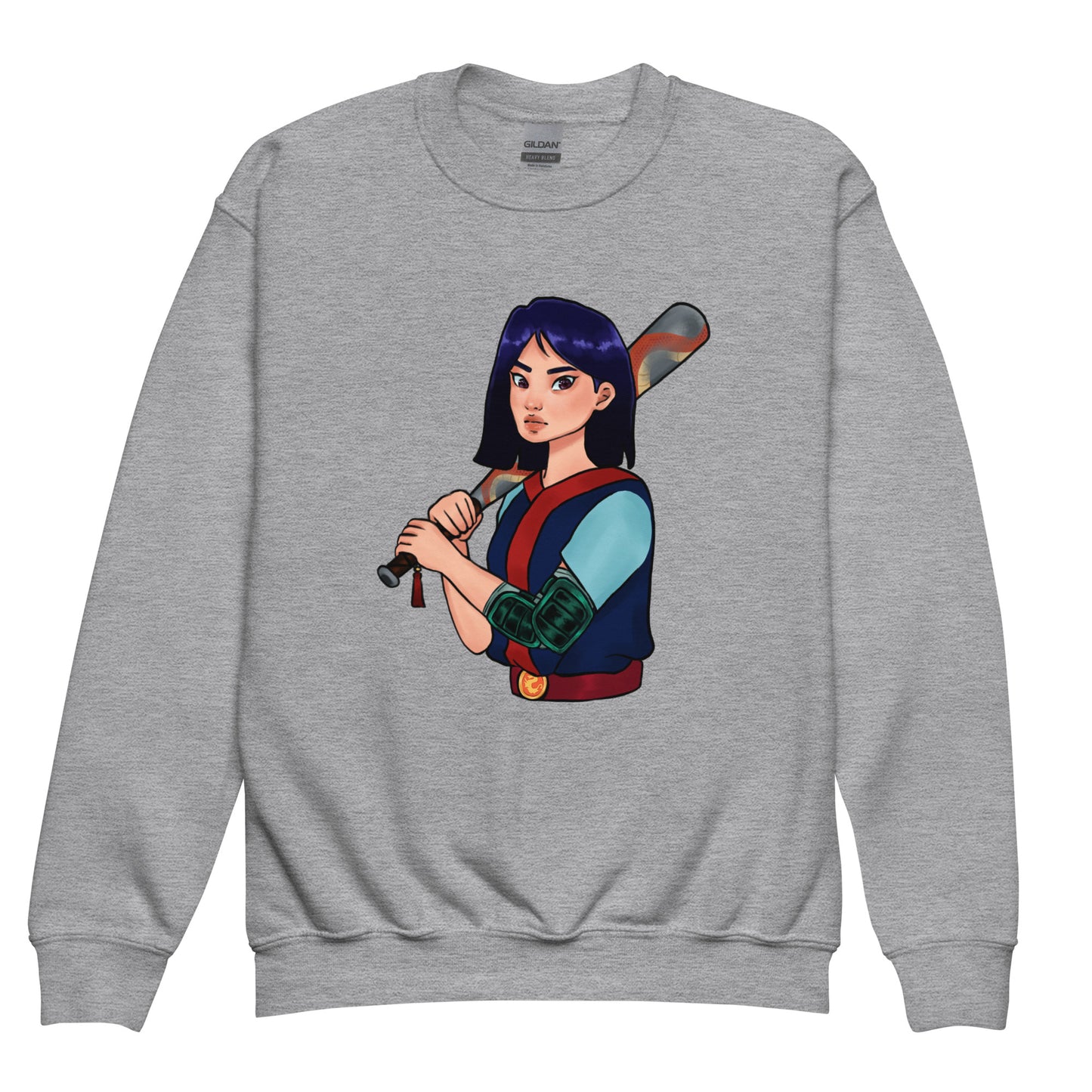 Mulan Inspired - Youth Crewneck Sweatshirt